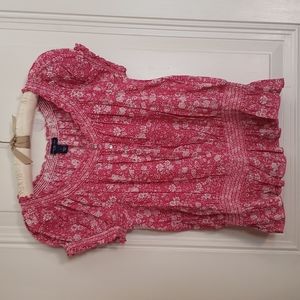 Cute Cotton Summer Pink Top by Bandolino